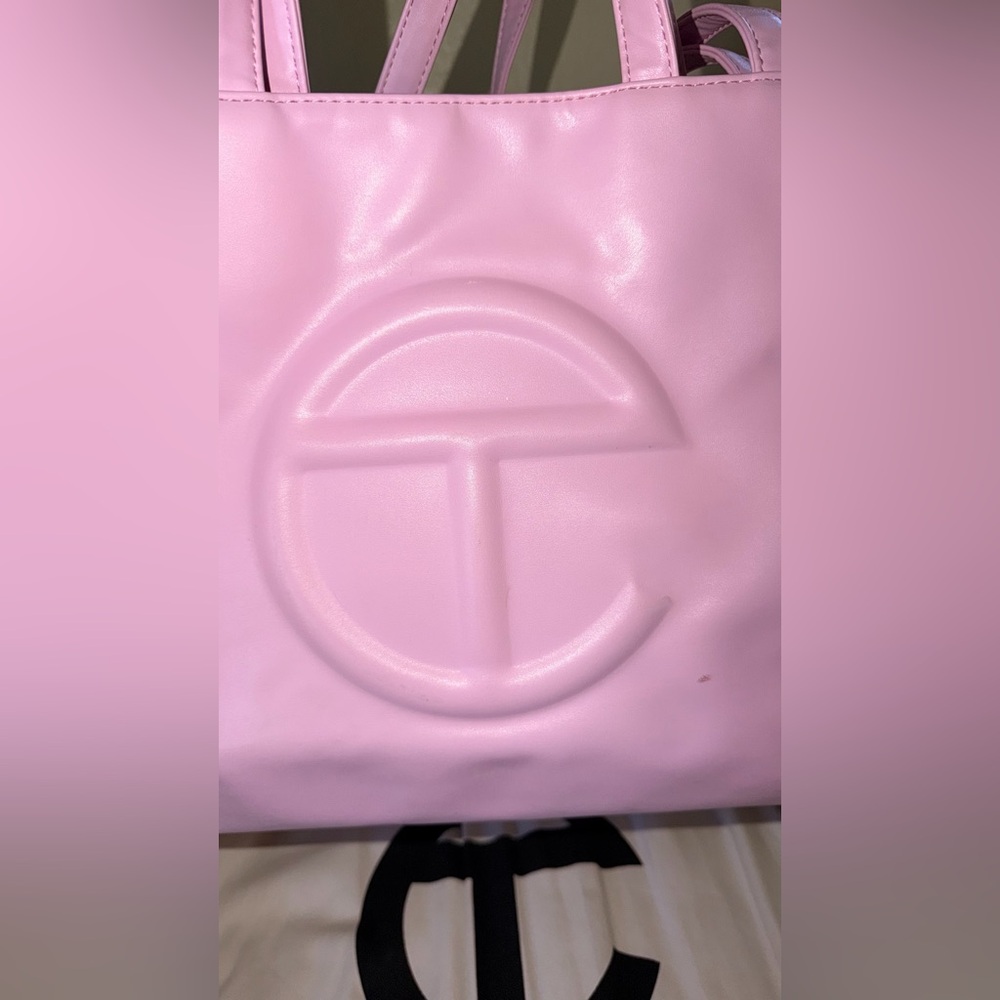 Telfar Medium Shopping Bag – Cotton Candy Pink - Picture 9 of 10